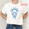 Baruch Melted Smiling Face Baruch College Unisex T-Shirt