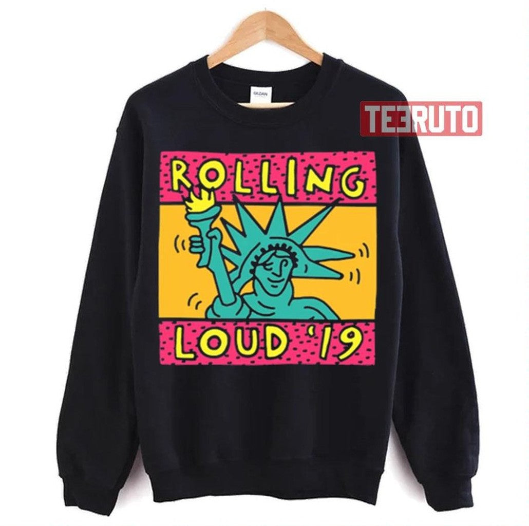 Rolling Loud On Fire Nyc 2019 Findyourthing Unisex T-Shirt