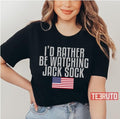 Tennis I'd Rather Be Watching Jack Sock Unisex T-Shirt