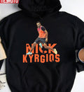 Nick Kyrgios Yellow Design Tennis Pro Unisex Hoodie