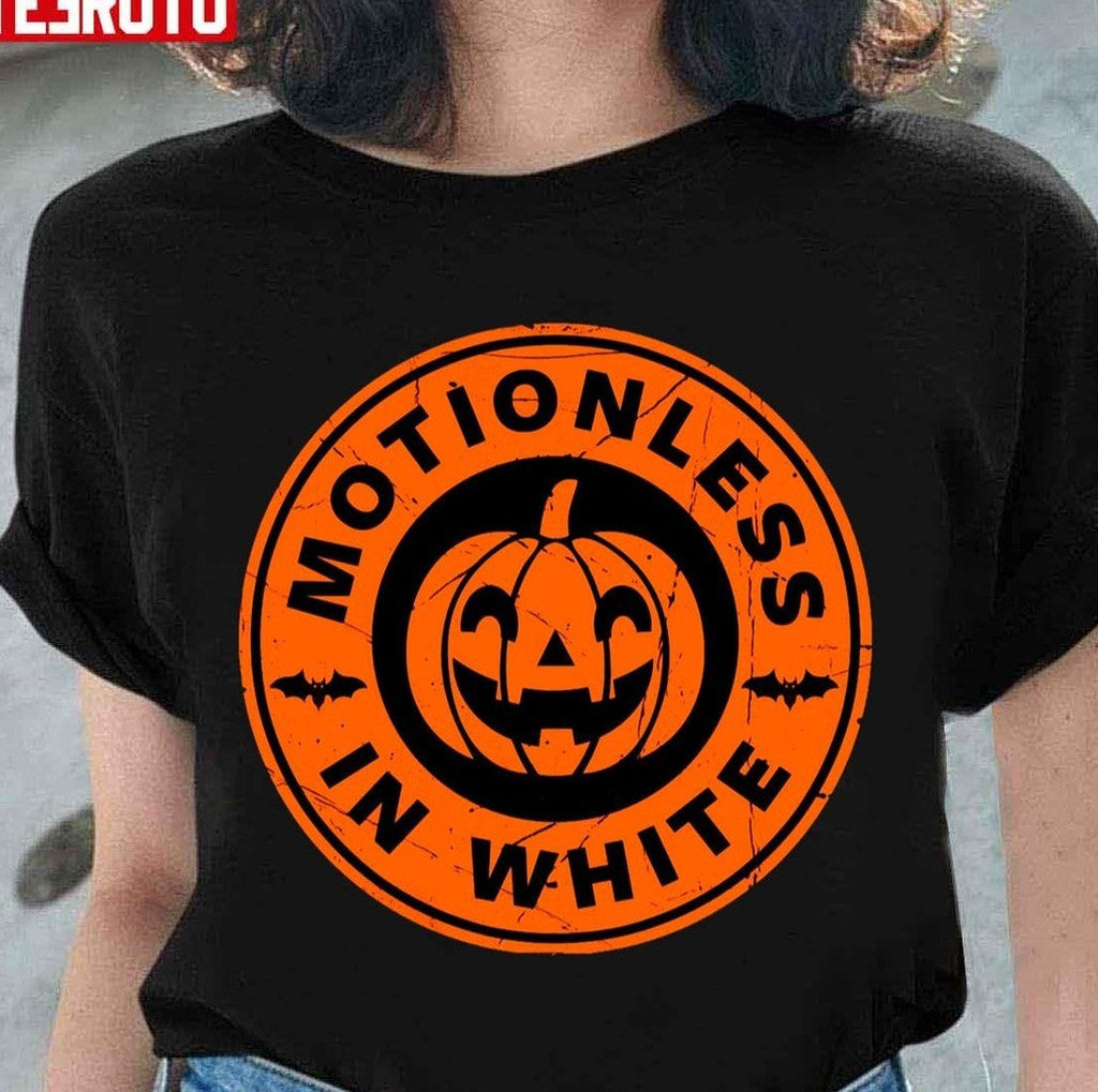 Motionless In Orange Halloween Unisex Sweatshirt