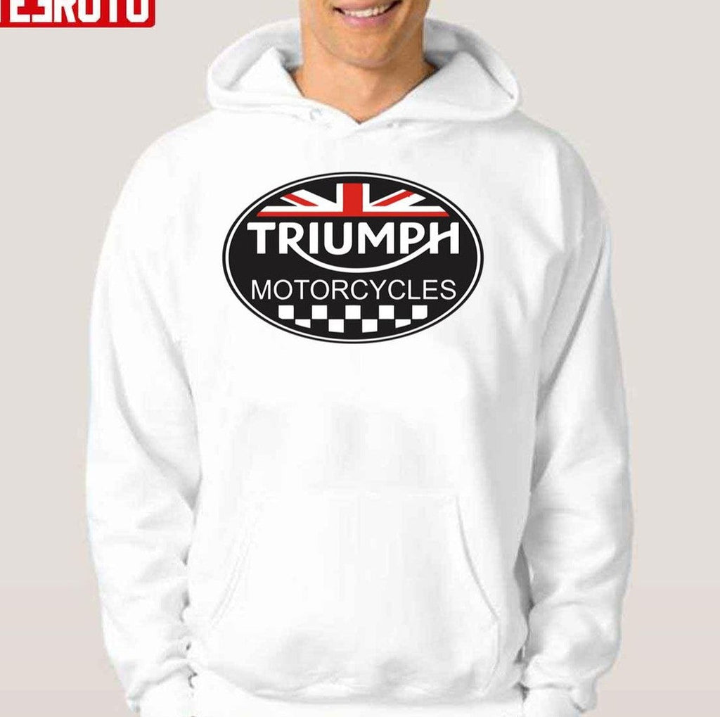 Old England Motorcycle Triumph Logo Unisex Hoodie
