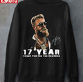 Ryan Fitzpatrick Retirement 17 Years Career Signature Unisex Sweatshirt