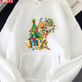 Pinocchio With Christmas Tree Guillermo Del Toro Pinocchio Pinocchio Movie 2023 Unisex Hoodie