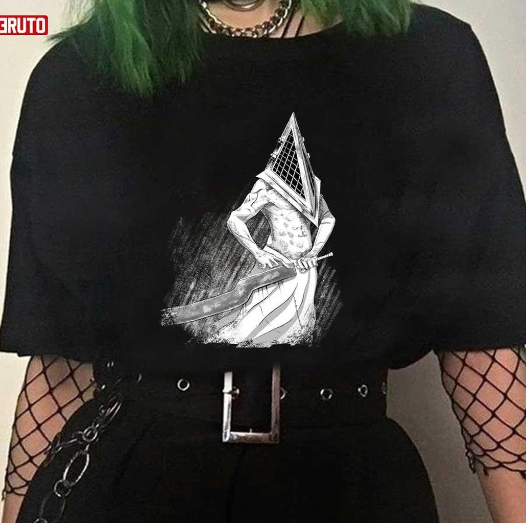 Silent Hill Character Pyramid Head Sketch Unisex Sweatshirt