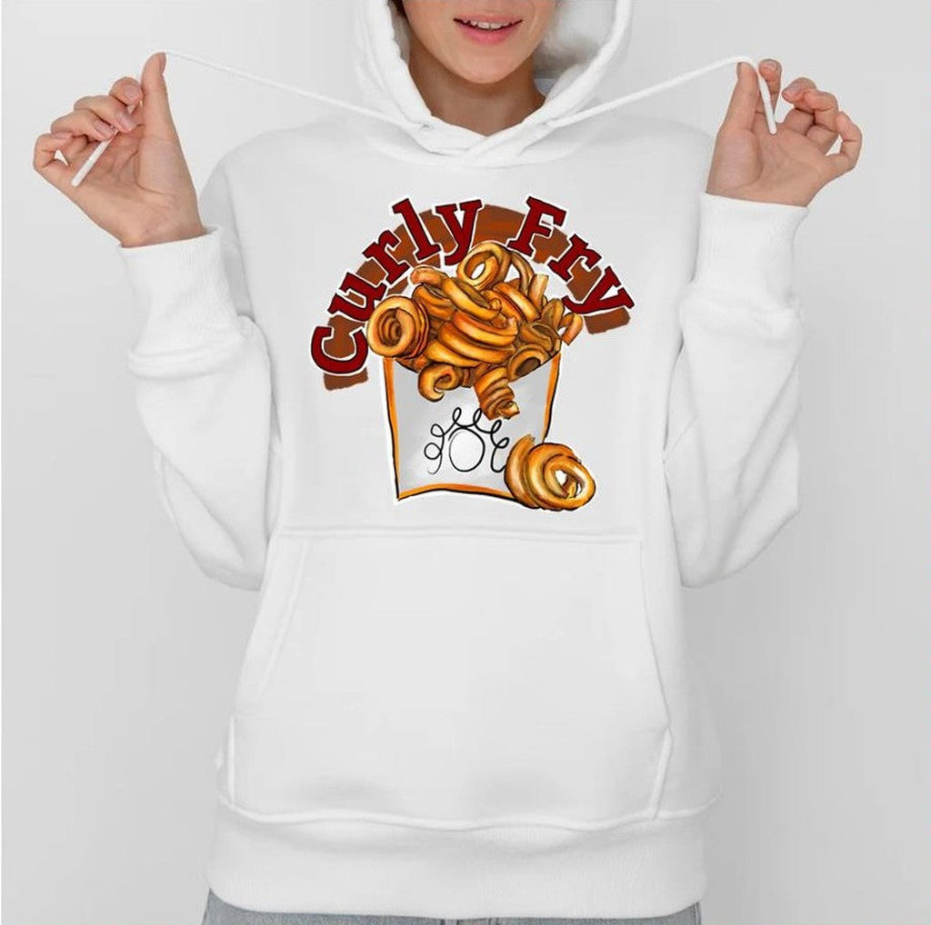 Arby’s Curly Fry Unisex Hoodie