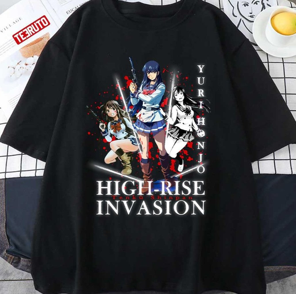Tenku Shinpan Yuri Honjo  High Rise Invasion Retro Unisex T-Shirt