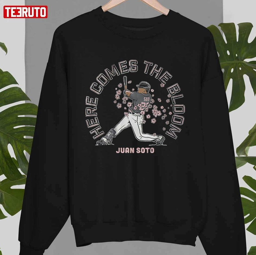 Playing Juan Soto Here Comes The Bloom Unisex T-Shirt