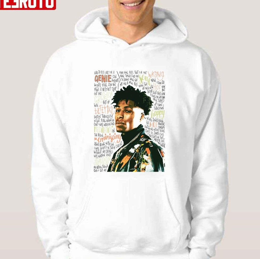 Nba Youngboy Never Broke Again Typography Unisex T-Shirt