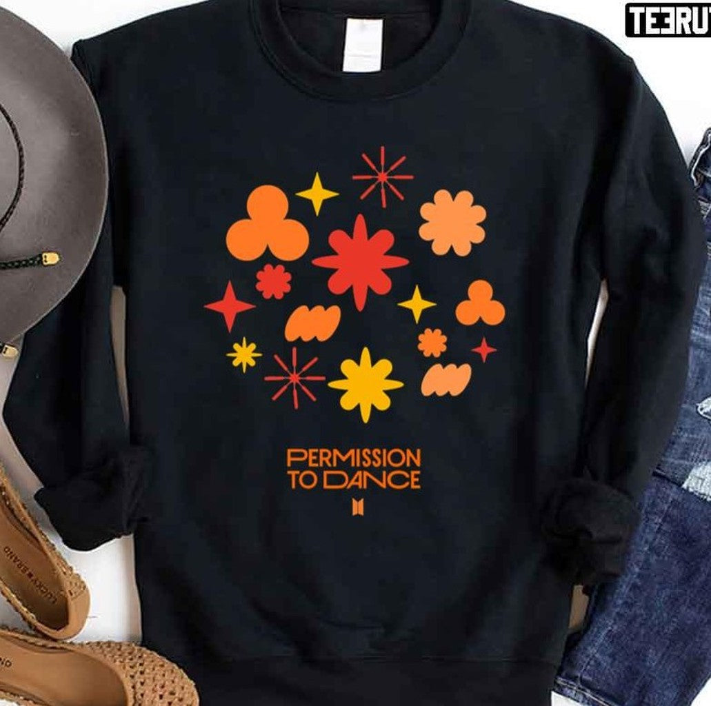 Permission To Dance On Stage BTS 2022 Tour Unisex Sweatshirt Hooded