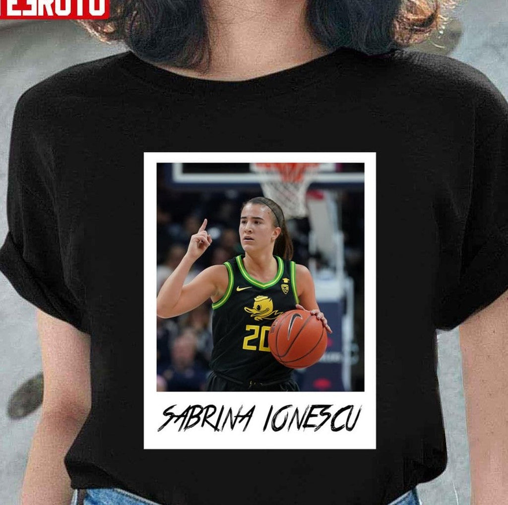 Sabrina Ionescu Polaroid Style Unisex T-Shirt