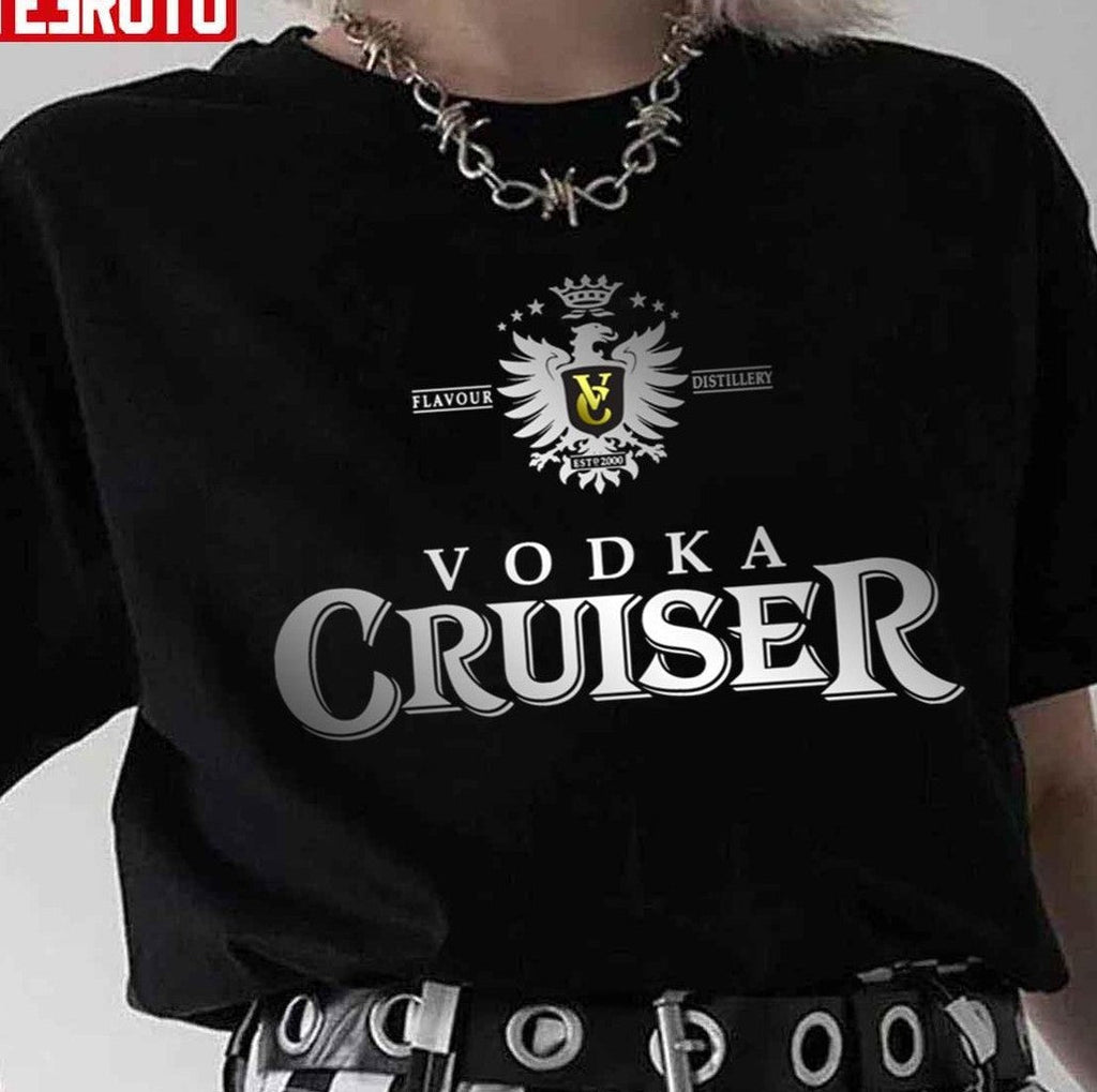 Premium Liquor Vodka Cruiser Logo Unisex T-Shirt