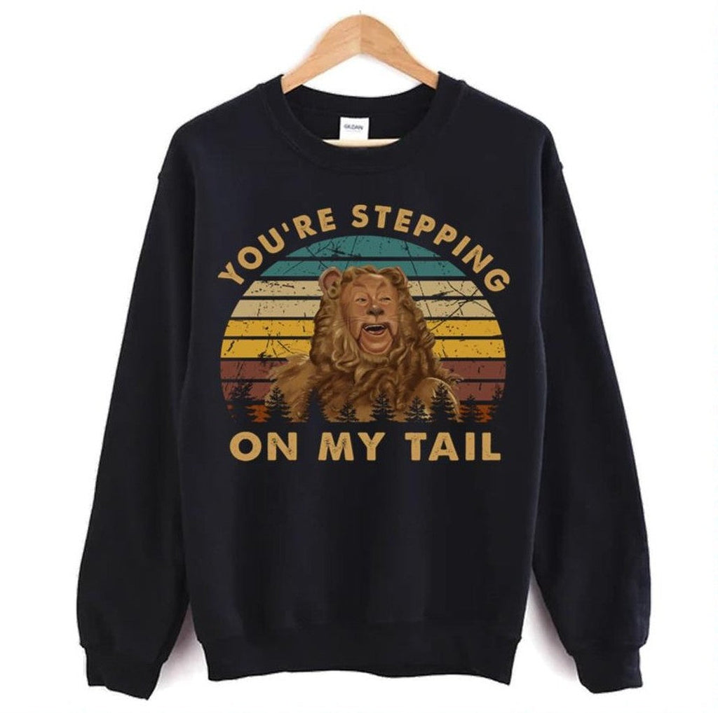 The Cowardly Lion Poster Painting The Wizard Of Oz Unisex Sweatshirt