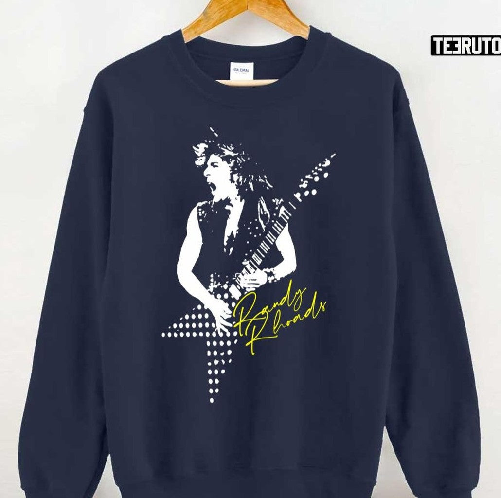 Best Licking The Guitar Randy Rhoads Unisex T-Shirt