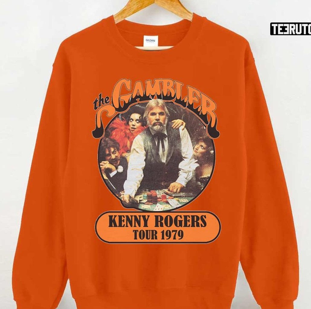 The Gambler Kenny Rogers Tour 1979 Unisex T-Shirt
