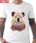 Smiling Quokka Splash Watercolor Unisex T-Shirt