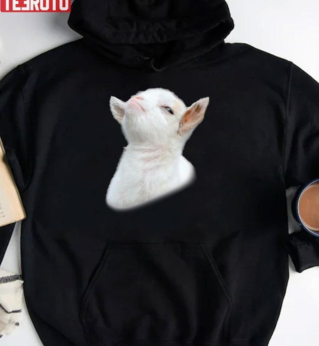 Smug Goat Meme Unisex T-Shirt