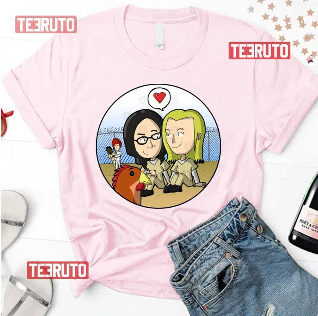 Orange Is The New Black Chibi Design Unisex T-Shirt
