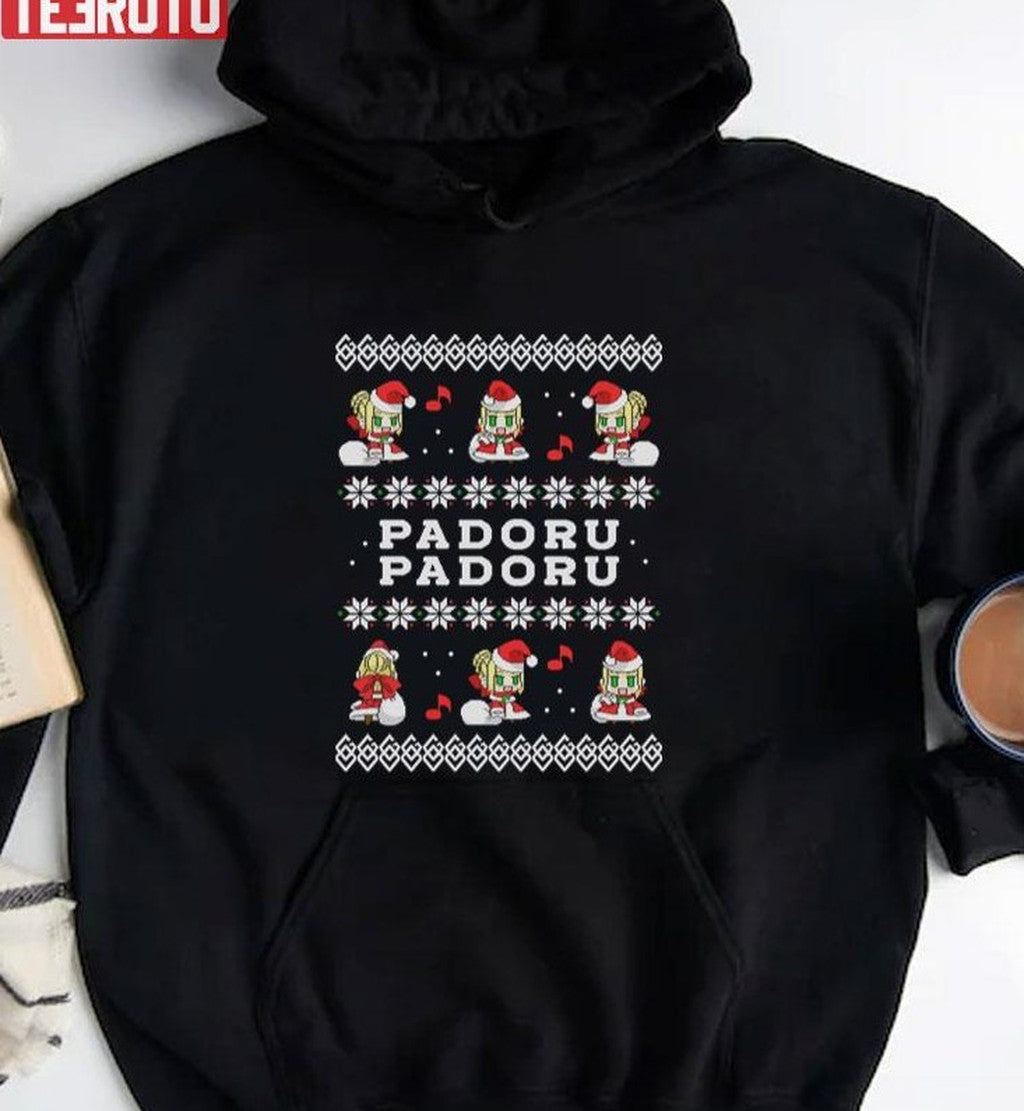 Padoru Padoru Ugly Christmas Unisex Sweatshirt