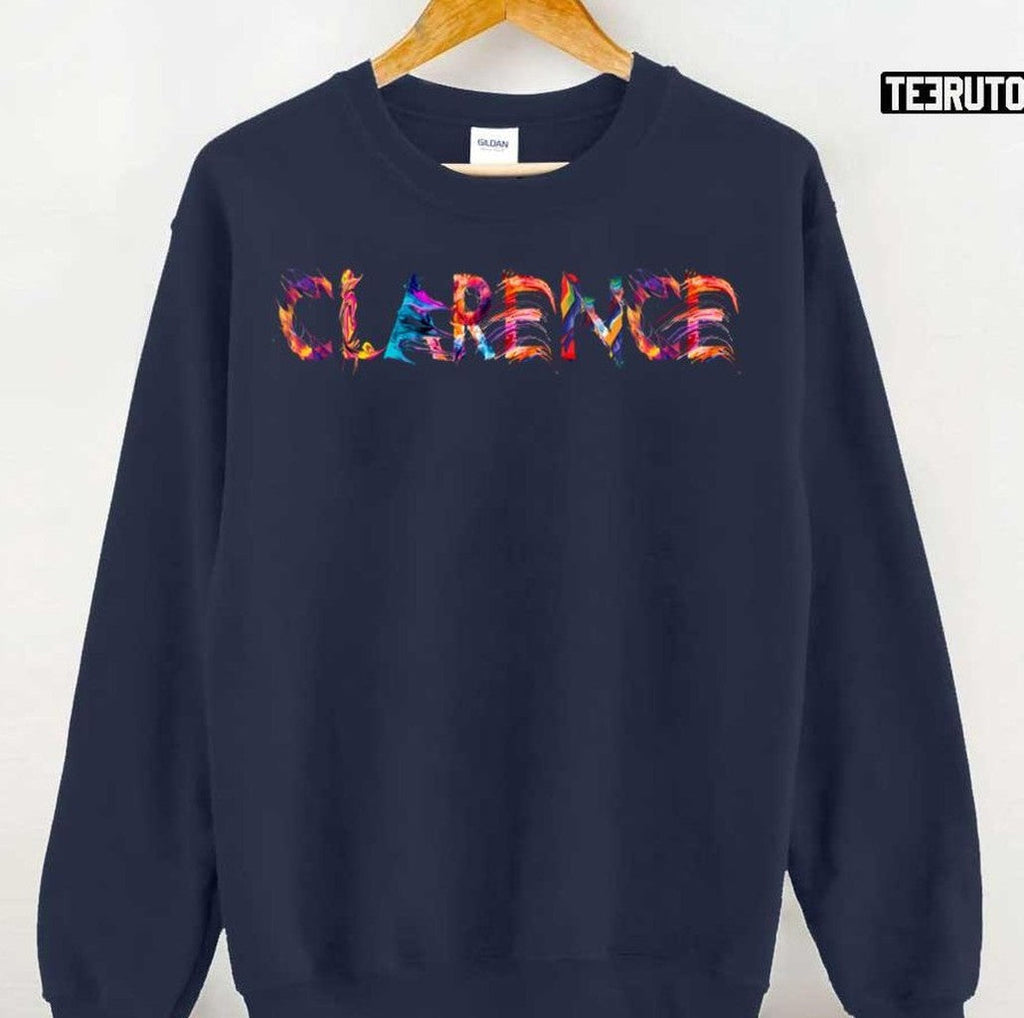Prénom Clarence Typo Design Clarence Seedorf Unisex Sweatshirt