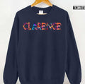 Prénom Clarence Typo Design Clarence Seedorf Unisex Sweatshirt