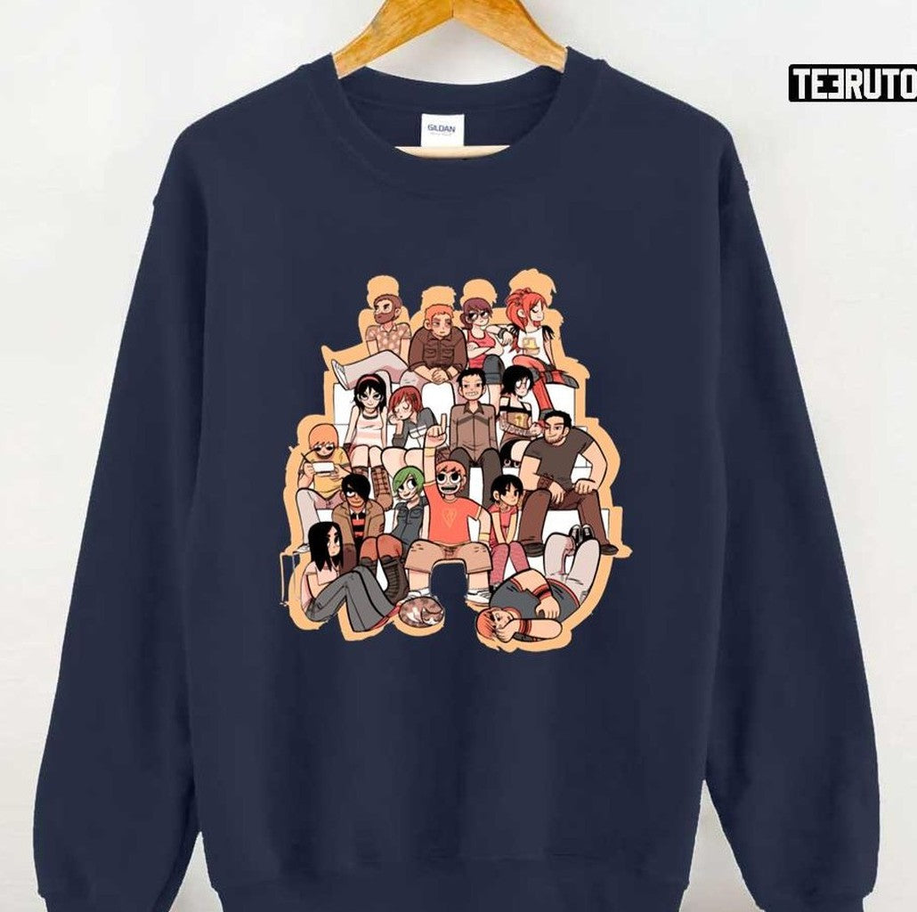 Scott Pilgrim Scott Pilgrim Vs The World Unisex Sweatshirt