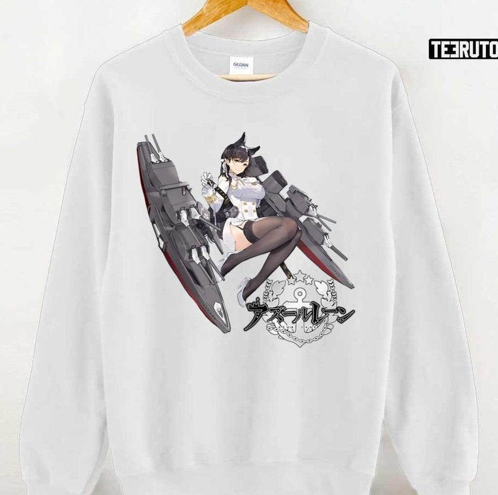 Atago Azur Lane Japanese Text Unisex T-shirt