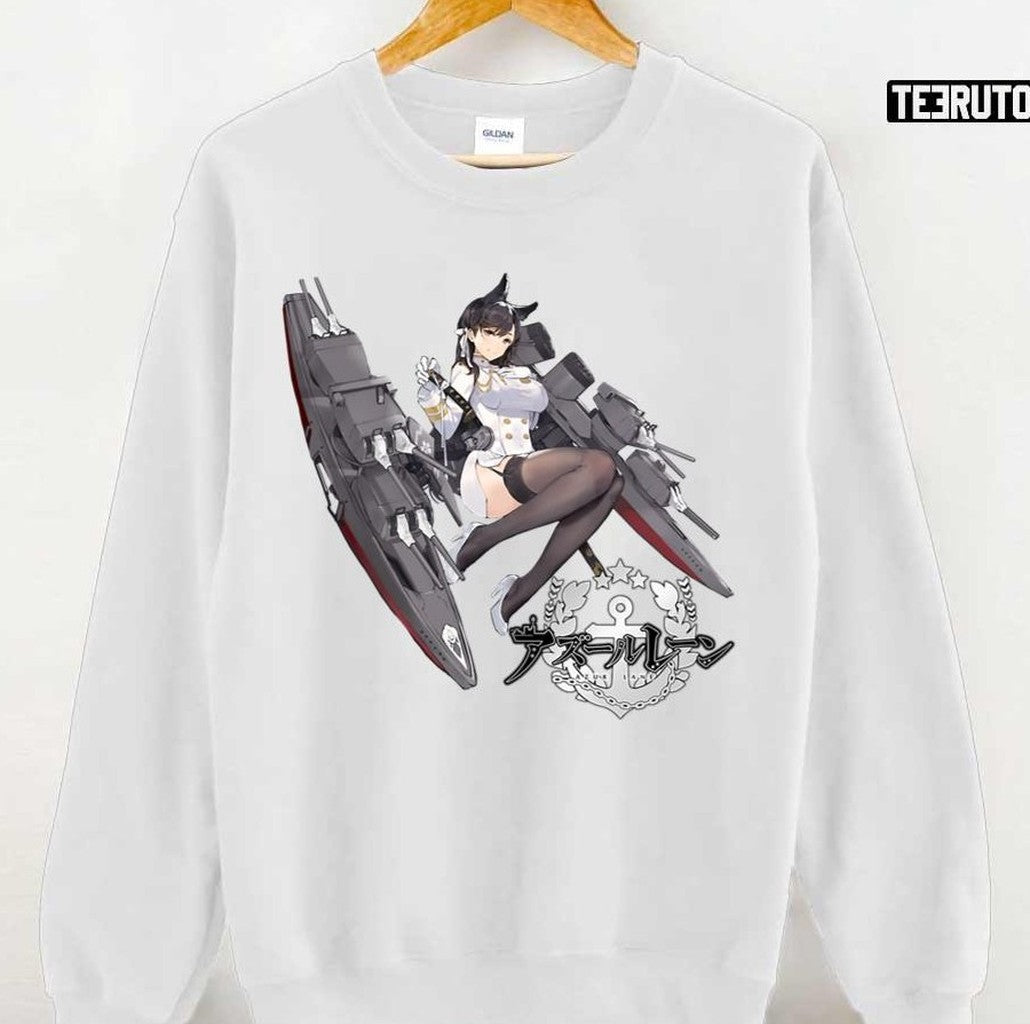 Atago Azur Lane Japanese Text Unisex T-shirt