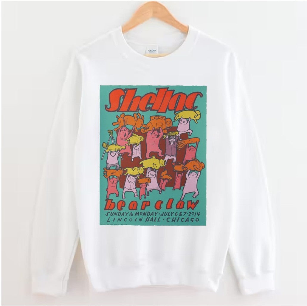 Shellac And Bear Claw At Lincoln Hall Unisex Sweatshirt