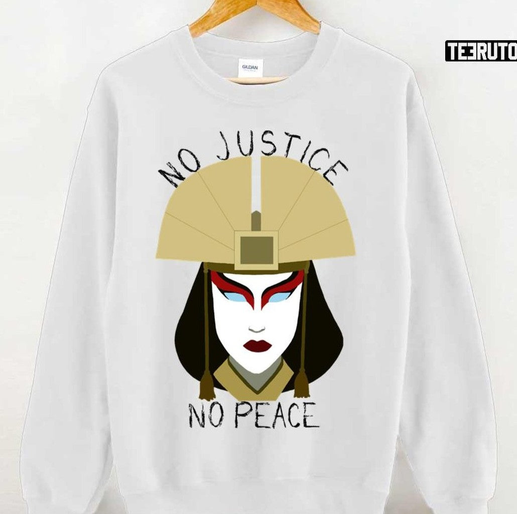 Avatar Kyoshi No Justice No Peace Unisex T-Shirt