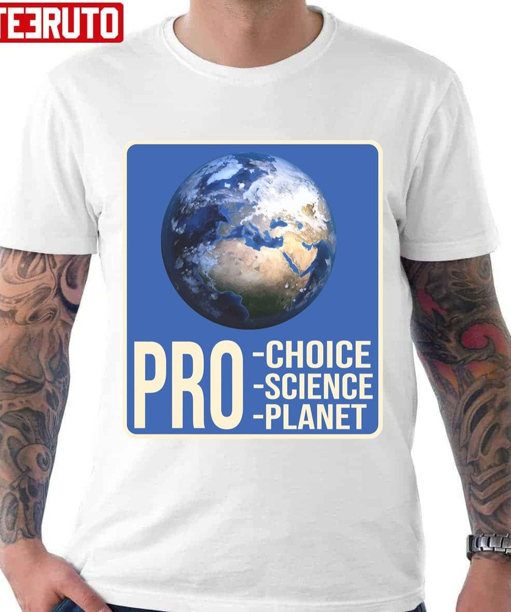 Pro Choice Pro Science Pro Planet Graphic Unisex Sweatshirt