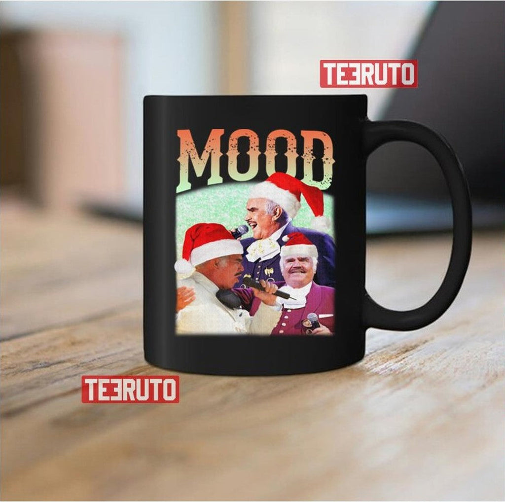 Retro Vtg Mood Drinking Christmas Humor Parody Music Unisex Sweatshirt