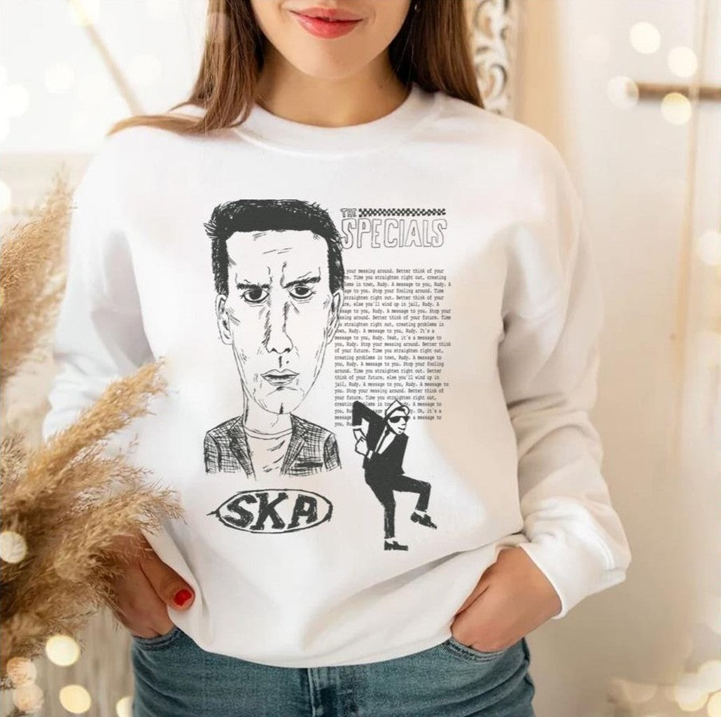 Terry Hall A Message To You Rudy Unisex Sweatshirt