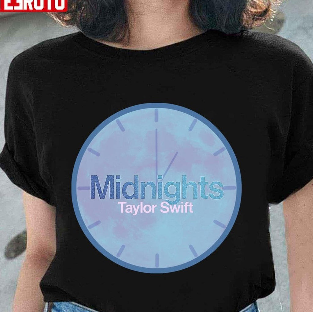 The Clock Meet Me At Midnights TS Taylor Unisex T-shirt