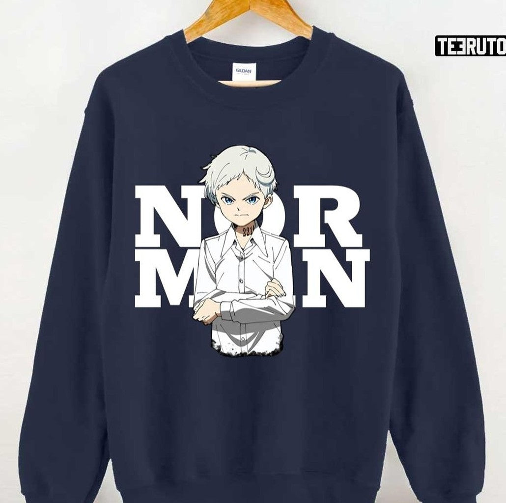Single Norman The Promised Neverland Anime Character Unisex T-shirt