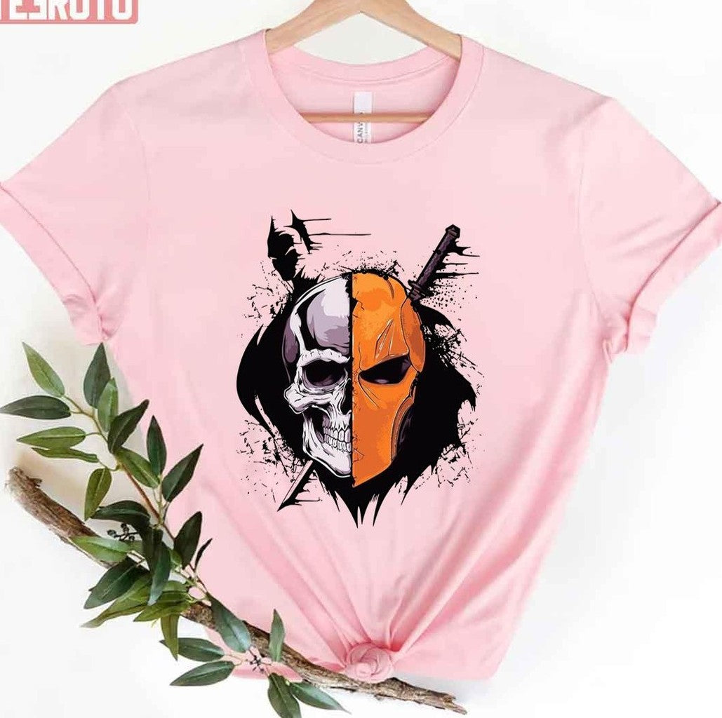 Skull Face Dc Universe Deathstroke Unisex T-Shirt -