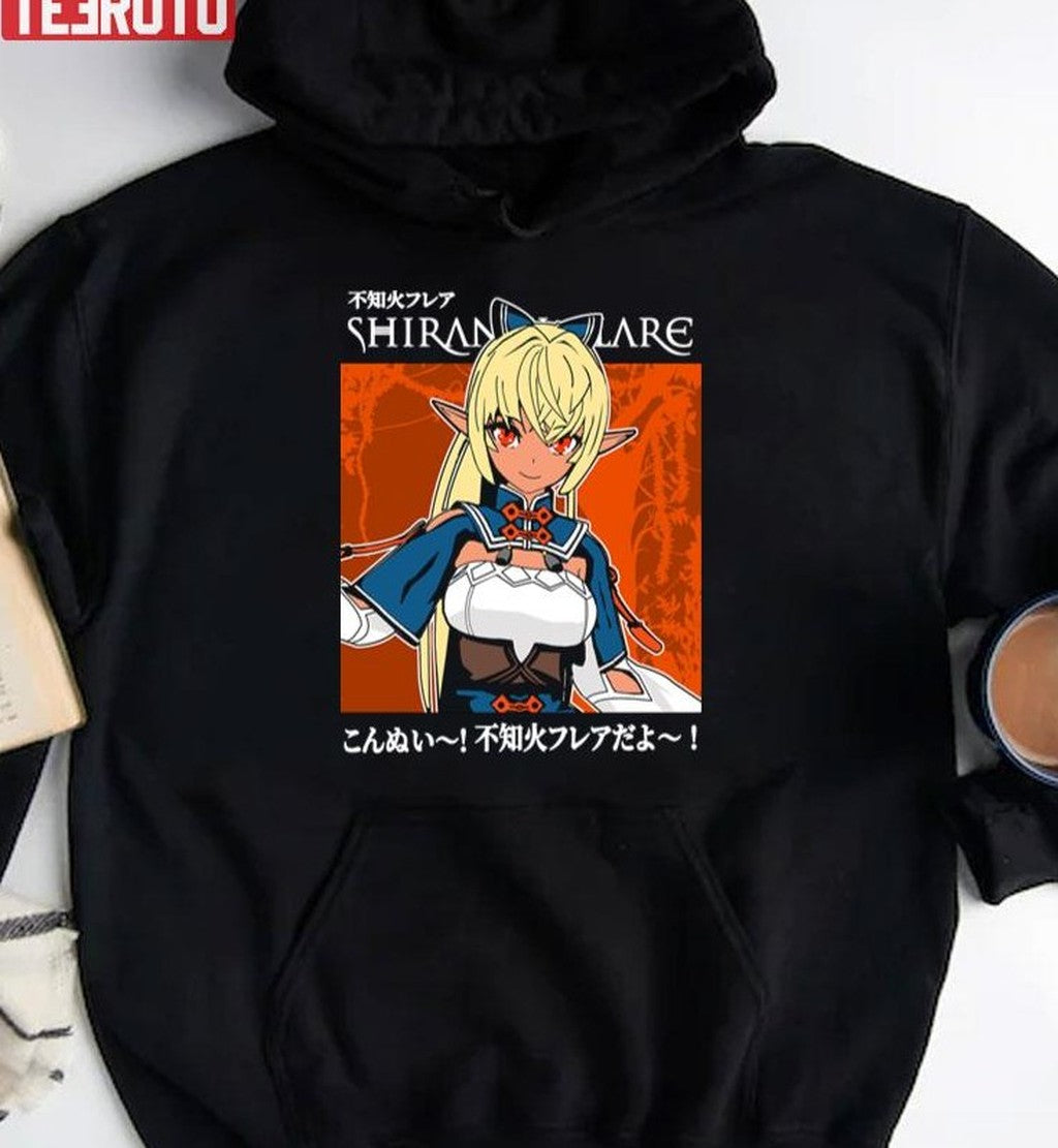 Shiranui Flare Holofantasy Hololive Graphic Unisex T-Shirt
