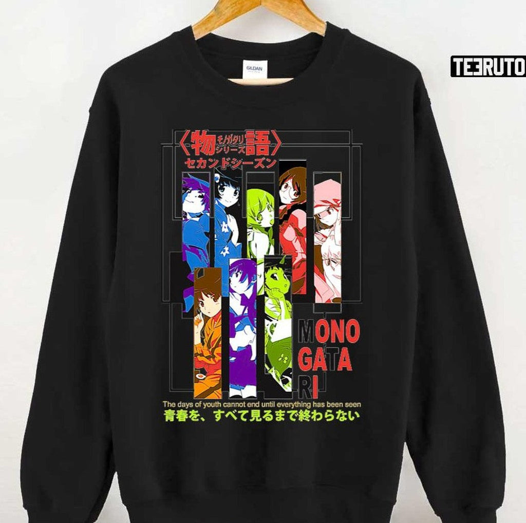 Series Anime Mnaga Monogatari Unisex T-Shirt