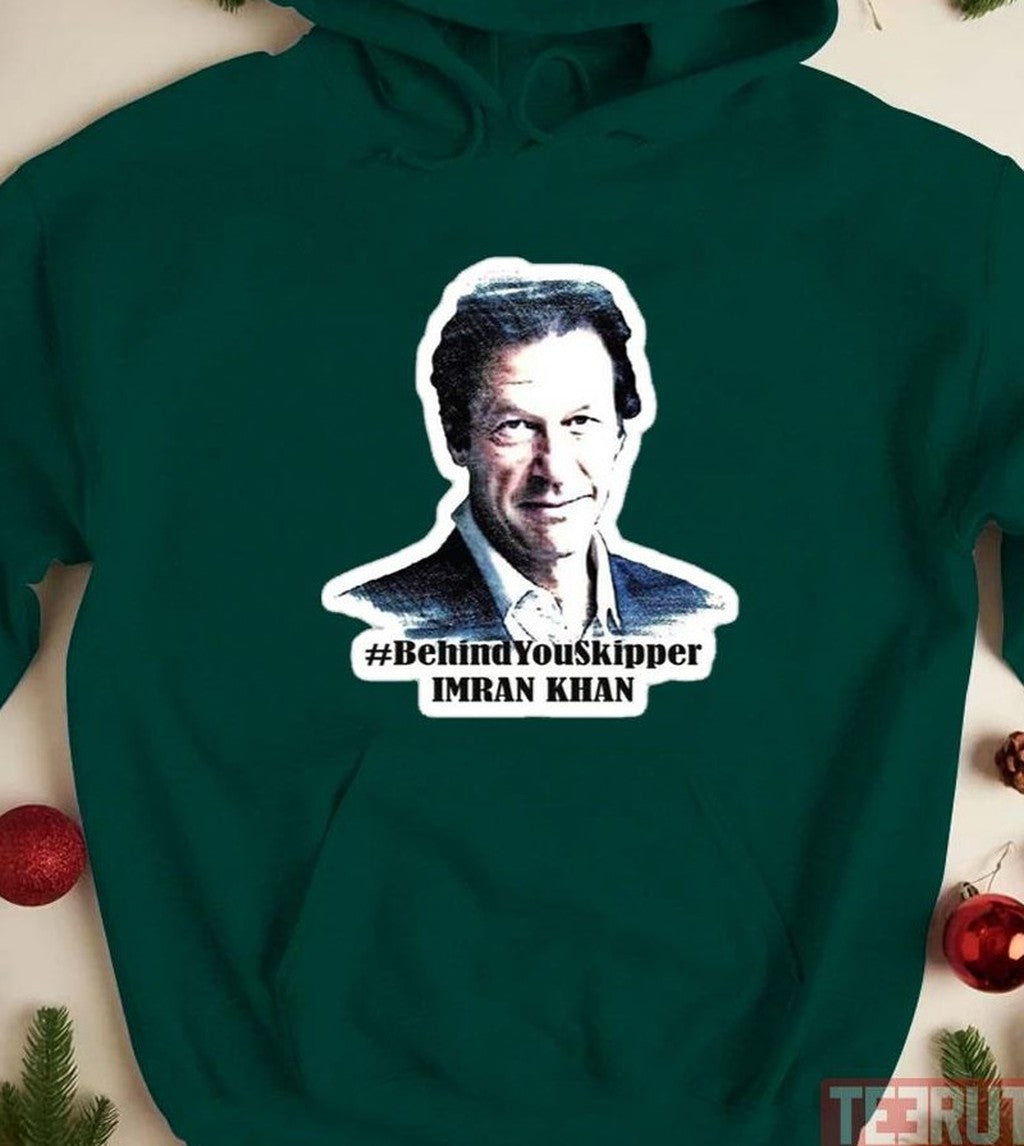 Behind You Skipper Imran Khan Unisex T-shirt
