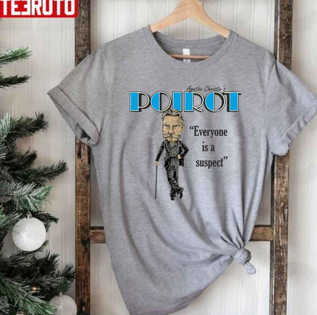 Poirot Everyone Is A Suspect Death On The Nile Unisex T-Shirt