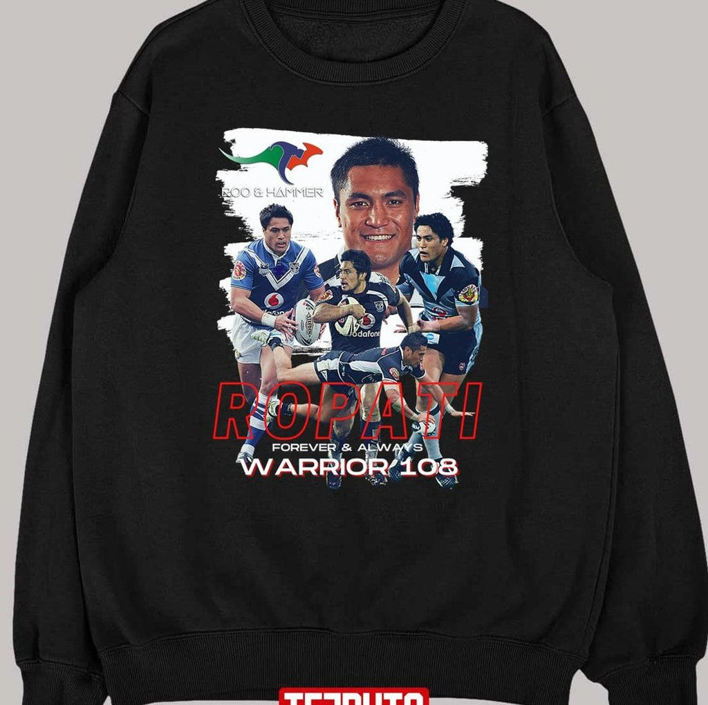 Ropati Forever &amp; Always Rugby Warrior 108 Unisex T-Shirt