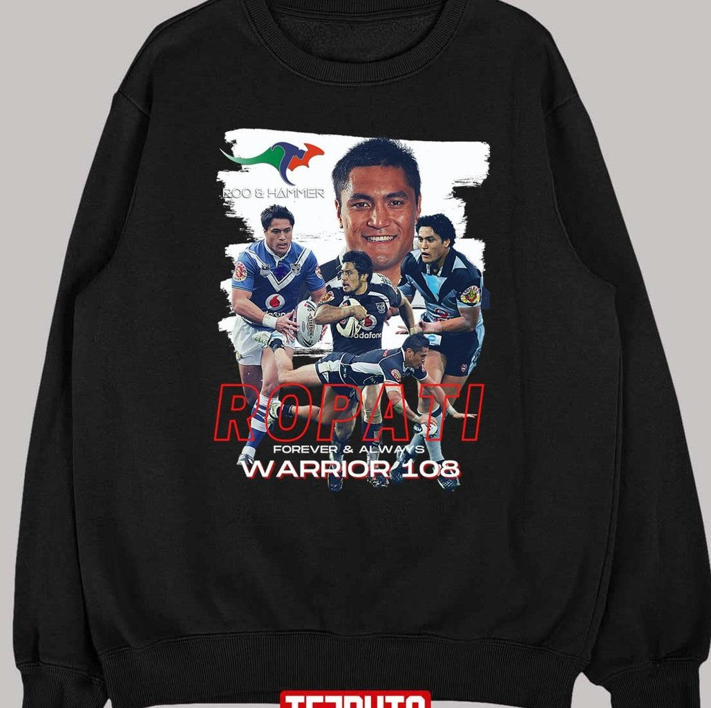 Ropati Forever &amp; Always Rugby Warrior 108 Unisex T-Shirt