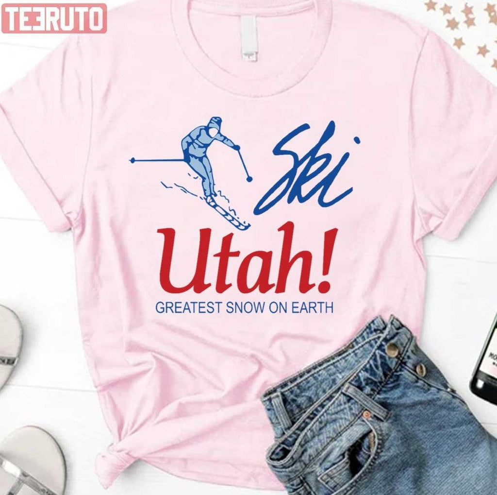 Ski Utah Greatest Snow On Earth Unisex Sweatshirt