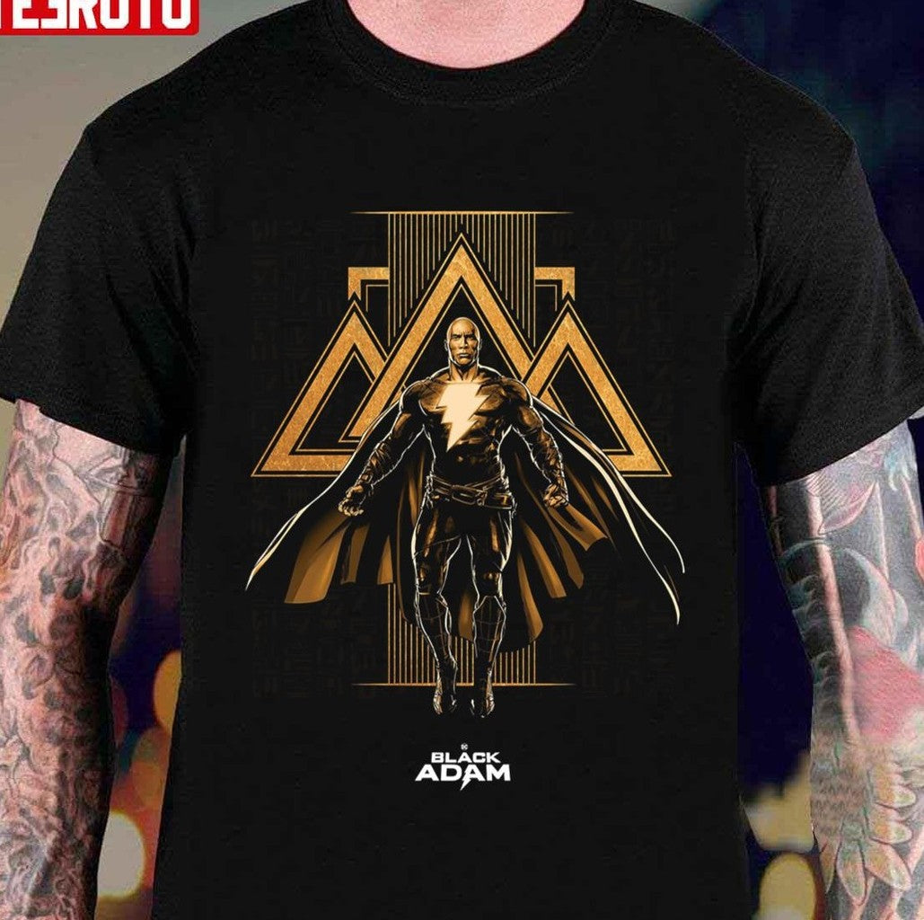 Black Adam Gold Unisex T-Shirt