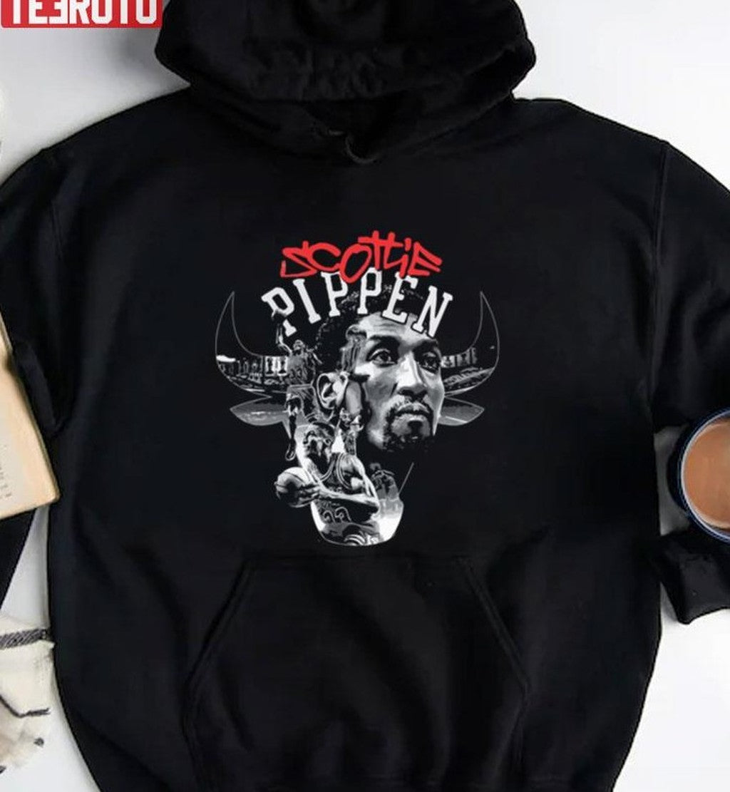 Skotanduk Black Design Scottie Pippen Unisex Sweatshirt