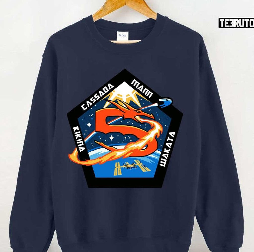 Nasa Spacex Crew 5 Mission Insignia Unisex Sweatshirt