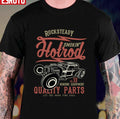 Smoking Hotrod Custom Scene Vintage Unisex T-shirt