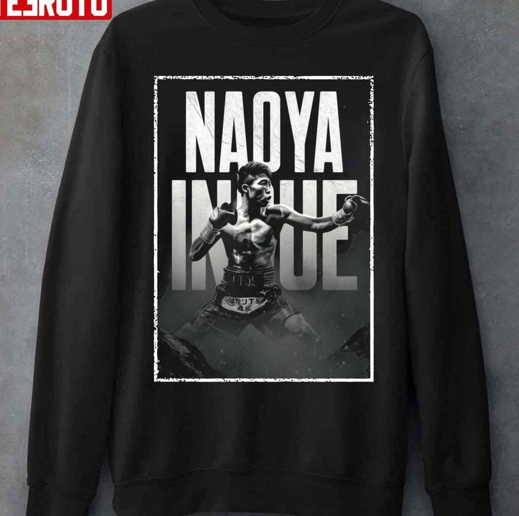 Black And White Boxing Naoya Inoue Unisex T-Shirt