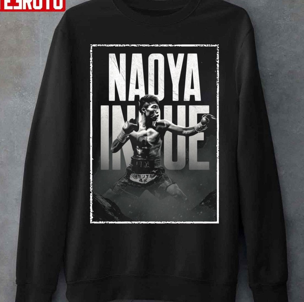 Black And White Boxing Naoya Inoue Unisex T-Shirt