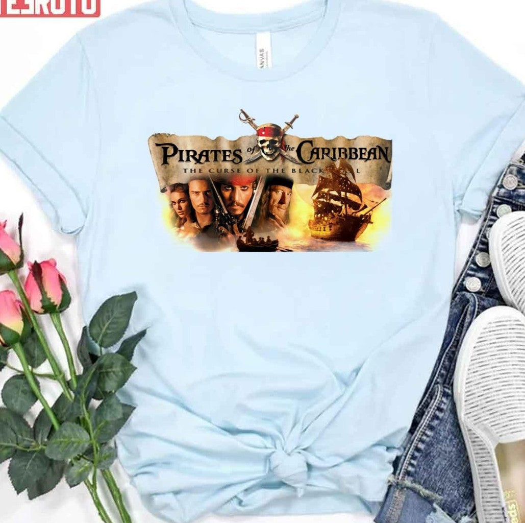 The Curse Of The Black Pearl Pirates Of The Caribbean Unisex T-Shirt